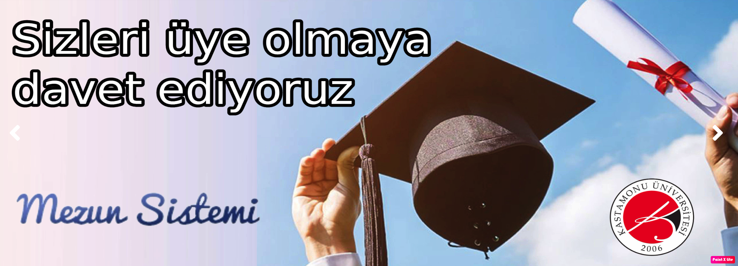 Mezun Olan Öğrencilerimiz İçin Mezun İletişim Sistemi