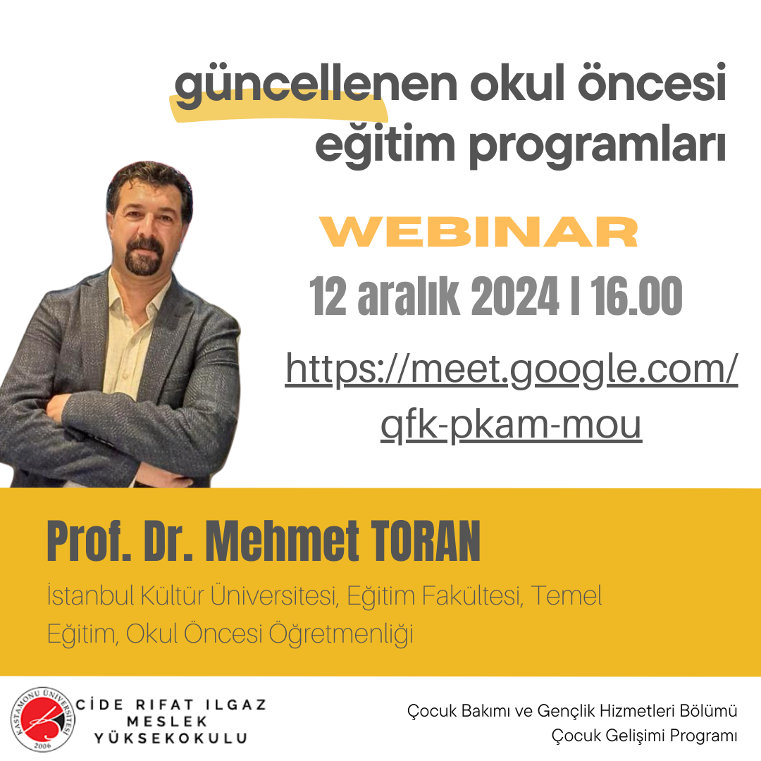 Güncellenen Okul Öncesi Eğitim Programları