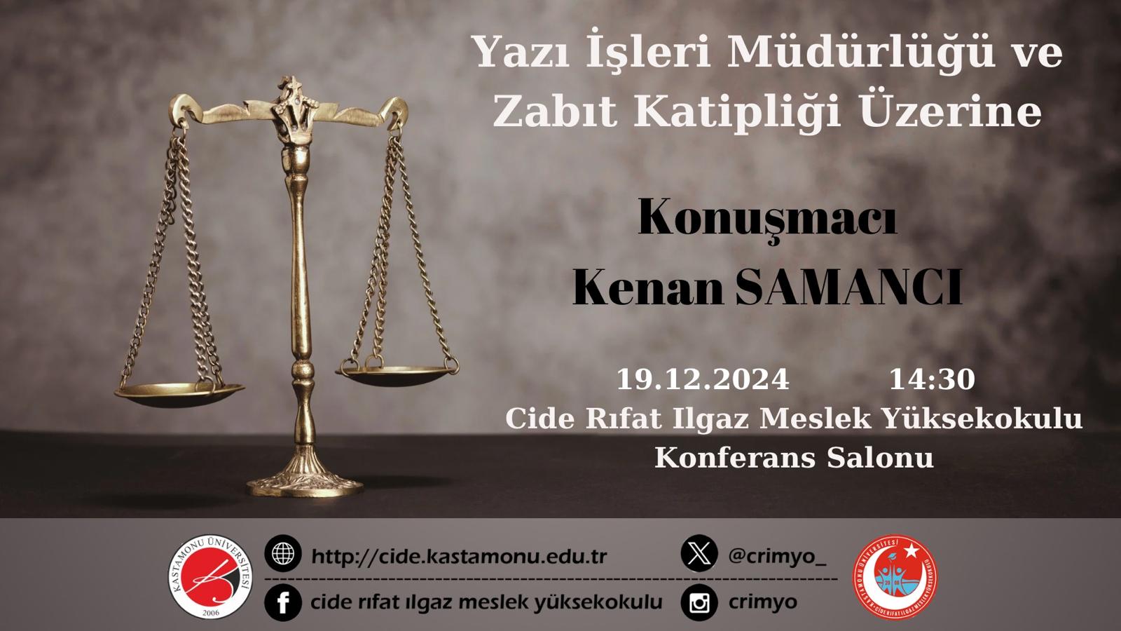 Yazı İşleri Müdürlüğü ve Zabıt Katipliği Üzerine