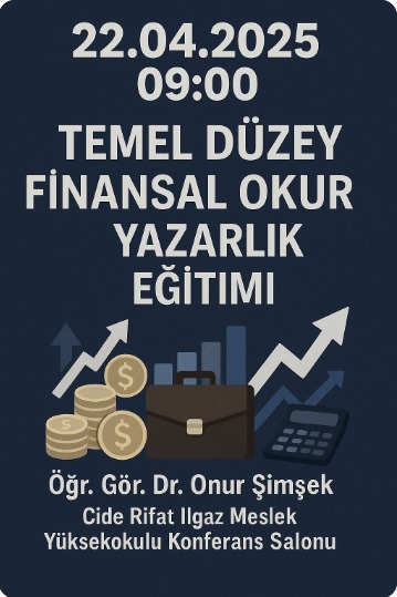 Temel Düzey Finansal Okur Yazarlık Eğitimi 