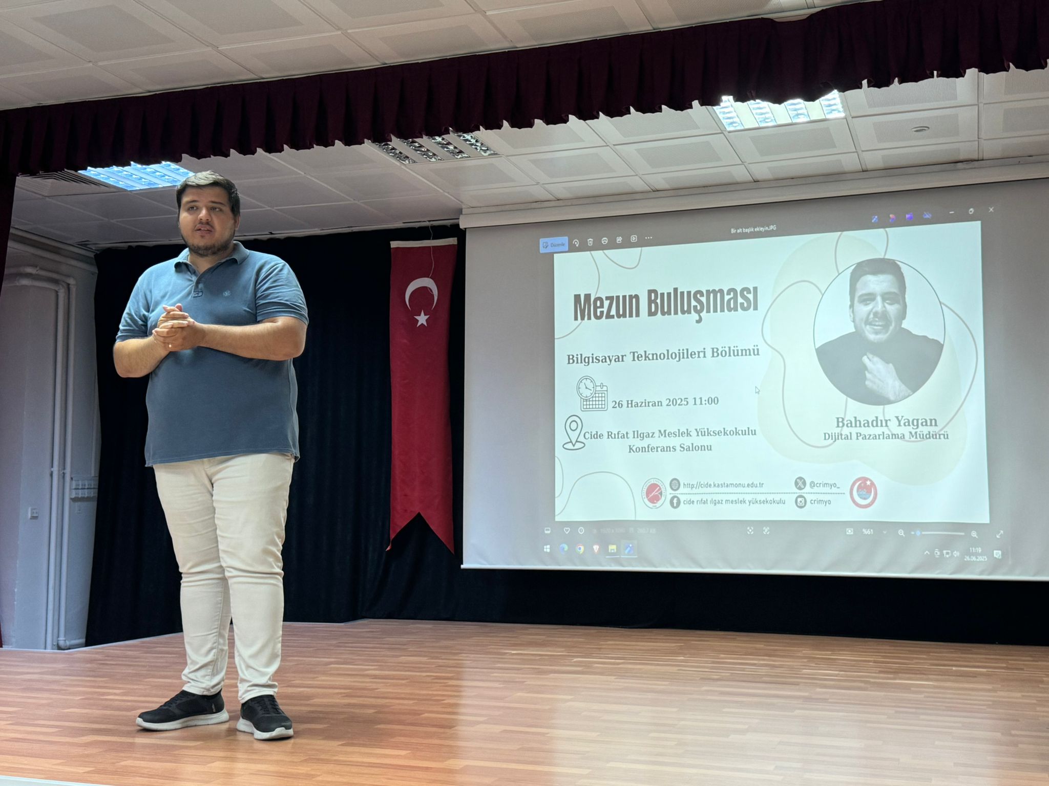 2025 Yılı Bilgisayar Teknolojileri Tecrübe Paylaşımı ve Kariyer Günü Etkinliği