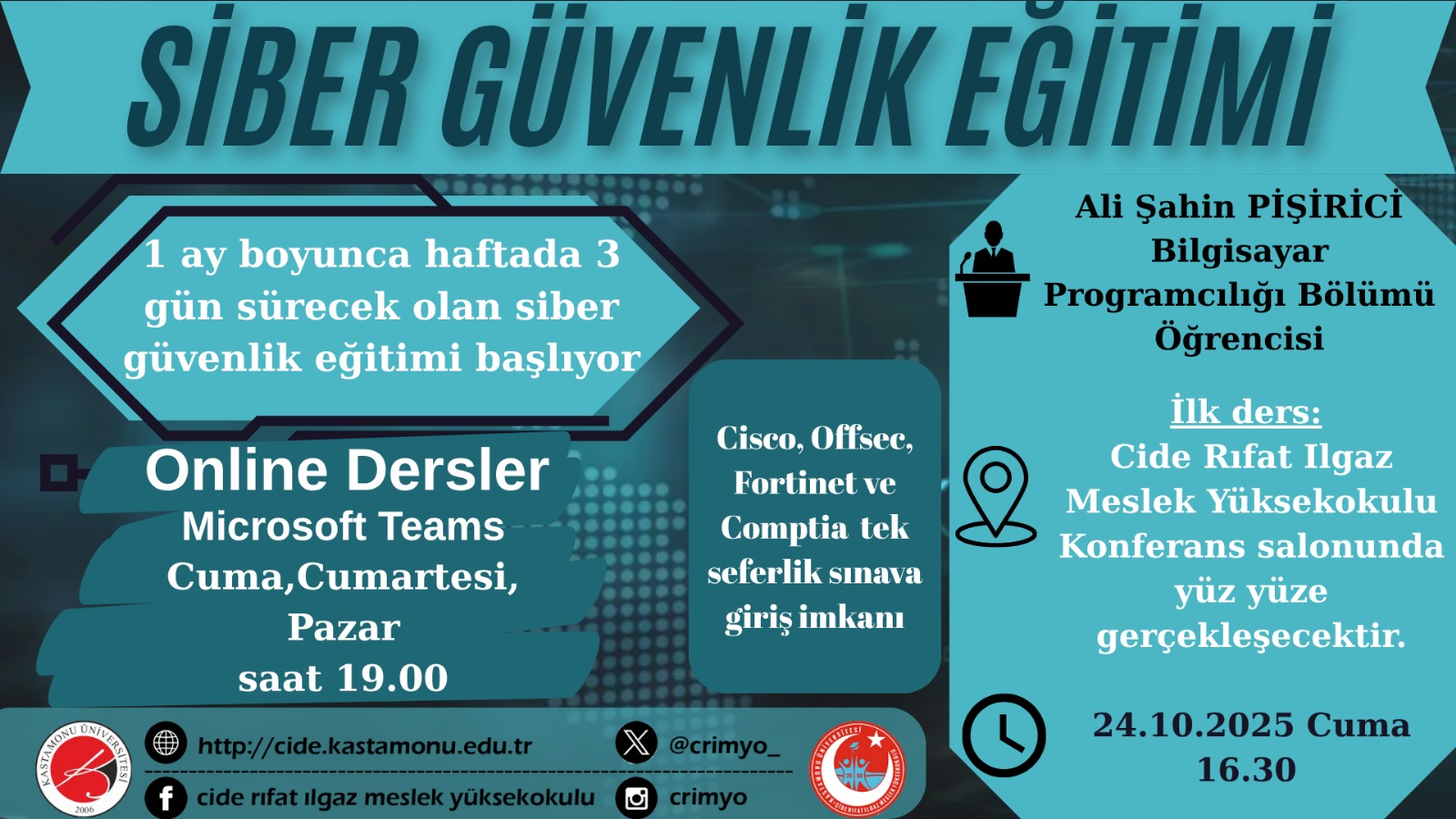 Siber Güvenlik Eğitimi