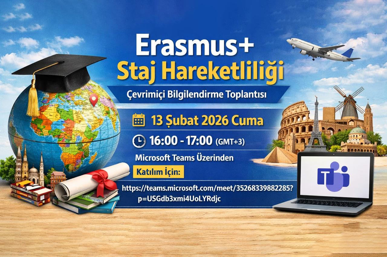 Çevrimiçi Erasmus+ Staj Hareketliliği Toplantısı