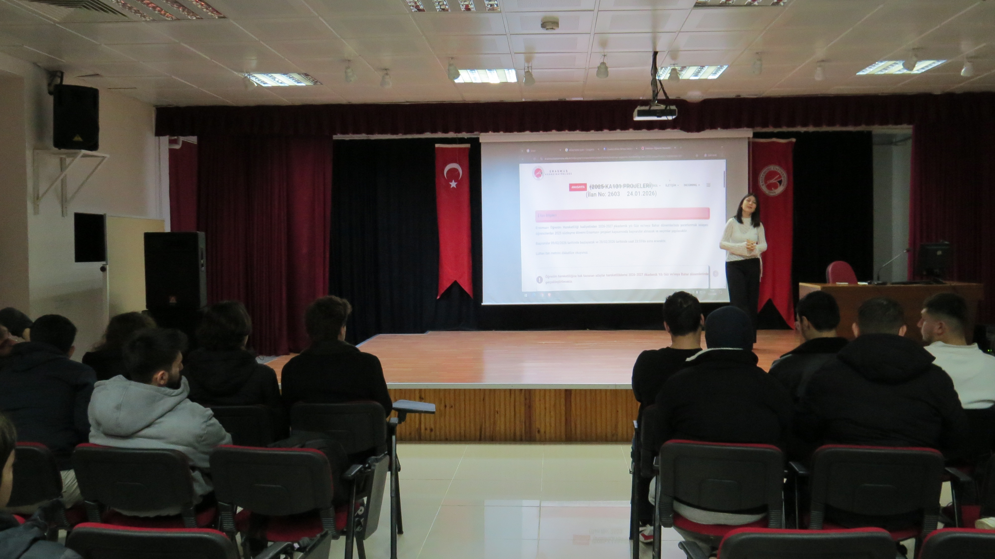 Erasmus+ Öğrenim Hareketliliği Bilgilendirme Toplantısı