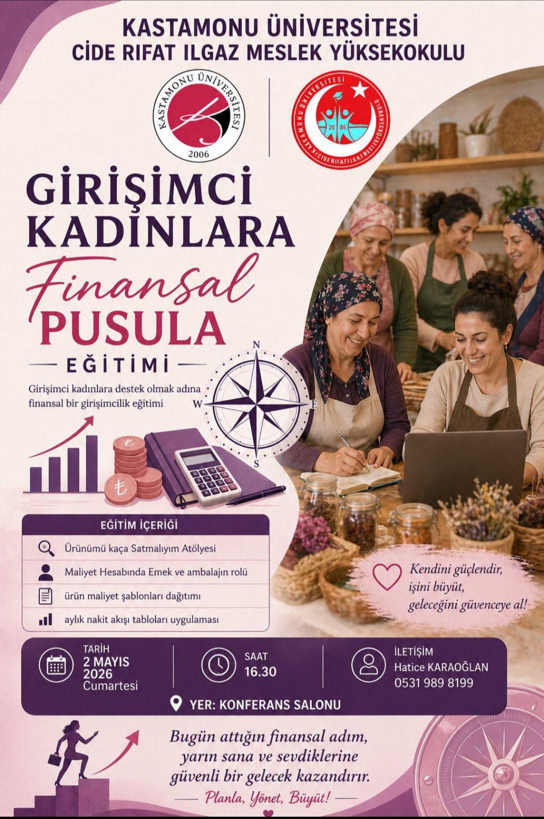 Girişimci Kadınlara Finansal Pusula Eğitimi