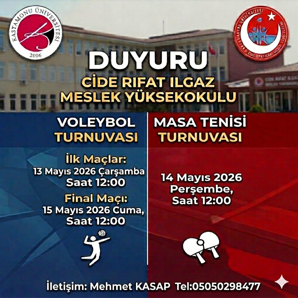 Bahar Dönemi Spor Turnuvaları Başlıyor